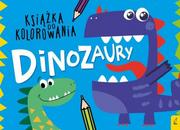 Kolorowanki, wyklejanki - Książka do kolorowania Dinozaury - miniaturka - grafika 1