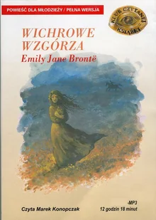 Wichrowe wzgórza Emily Brontë MP3) - Audiobooki - literatura piękna - miniaturka - grafika 1