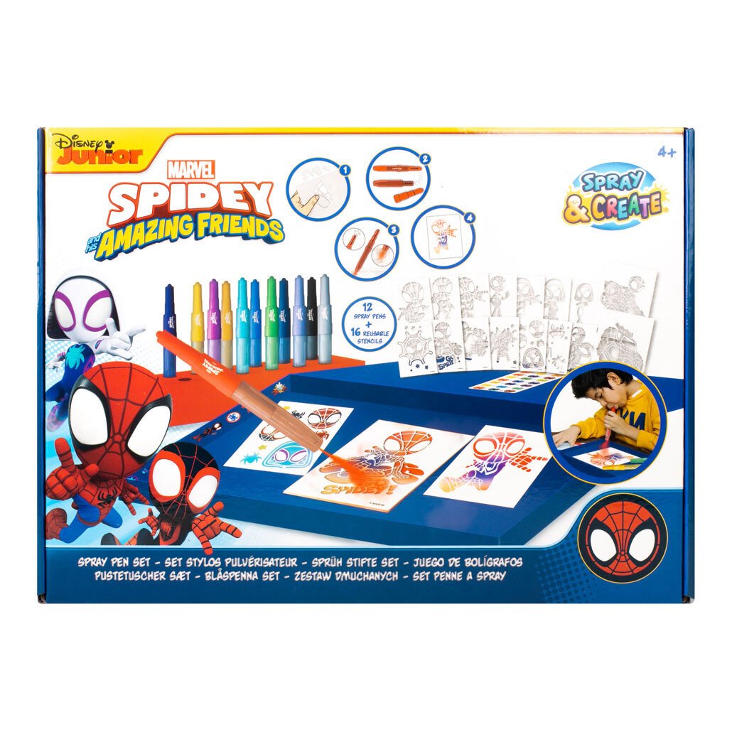 Zestaw długopisów Spidey Bubble Pen Set Deluxe