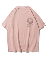 Koszulki i topy damskie - Koszulka oversize Golfowe Życie Odpoczynek Spokój Sport Różowy L - miniaturka - grafika 1