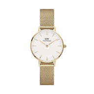 Zegarki damskie - Daniel Wellington Zegarek Petite Yg Mesh DW00100350 Gold - miniaturka - grafika 1