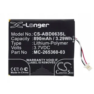 Cameron Sino Amazon Kindle 7 58-000083 890mAh 3.29Wh Li-Polymer 3.7V - Akcesoria do tabletów i e-booków - miniaturka - grafika 1