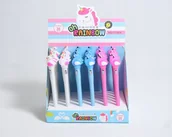 Cienkopisy - DŁUGOPIS ŚWIECĄCY LED Flaming cienkopis szkolny - miniaturka - grafika 1