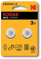 Baterie i akcesoria - Kodak CR2032 Single-use battery Lithium 2 vnt - miniaturka - grafika 1