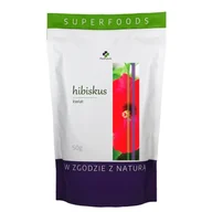 Zioła - Medfuture Hibiskus kwiat 50 g - miniaturka - grafika 1