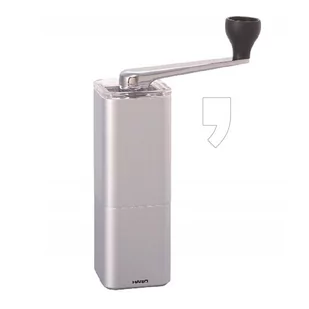 Hario Prism Aluminum Alloy Coffee Mill Srebrny - Młynki do kawy - miniaturka - grafika 1