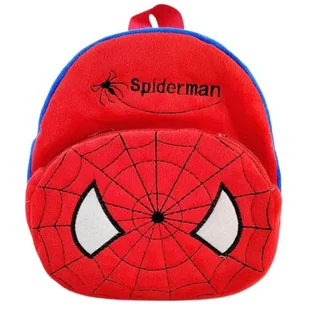 Plecak Dla Przedszkolaka Szkolny Pluszowy Dziecięcy Spidermna Pająk - Plecaki szkolne i tornistry - miniaturka - grafika 1