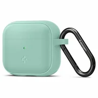 Akcesoria do słuchawek - Apple SPIGEN Etui na słuchawki SPIGEN Silicone Fit Airpods 3 Miętowy - miniaturka - grafika 1