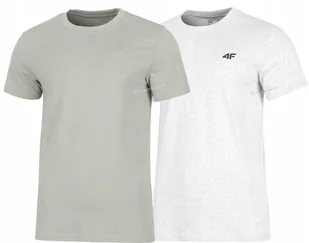 4F ZESTAW 2szt. 2-PAK MÄSKA KOSZULKA T-SHIRT 100% BAWEĹNA / rozm L - Koszulki męskie 4F ZESTAW 2szt. 2-PAK MÄSKA KOSZULKA T-SHIRT 100% BAWEĹNA / rozm L - Koszulki męskie - miniaturka - grafika 1