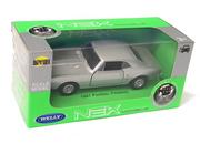 Samochody i pojazdy dla dzieci - Welly 1:34 Pontiac Firebird 1967 - srebrny - miniaturka - grafika 1