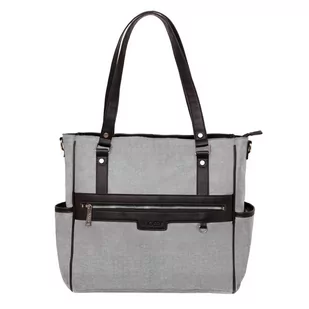 Torba dla Mamy JOISSY LILY gray melange - Torby i organizery dla mam - miniaturka - grafika 1