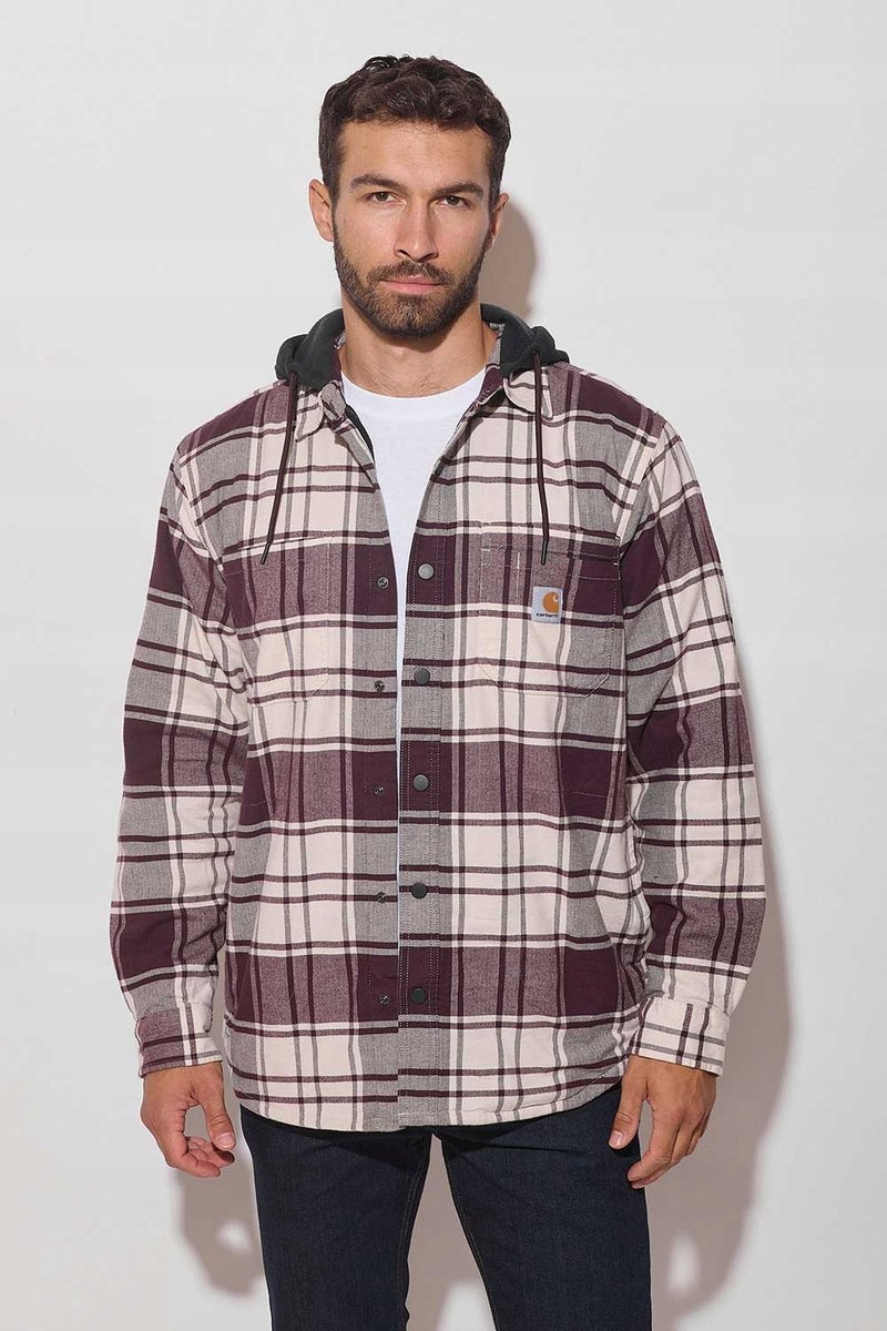 Koszula / Kurtka Carhartt Rugged Flex Flannel Fleece Lined