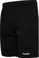 Spodenki damskie - Hummel Hummel Damskie szorty Hmlgo Cotton Bermuda Woman czarny czarny XL 203532-2001 - miniaturka - grafika 1