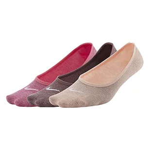 Nike SX4863-907 W NK EVRY LTWT FOOT 3PR Skarpetki Damskie pinksickle(white)/smokey mauve(white)/washed coral(white) S - Skarpetki damskie - miniaturka - grafika 1