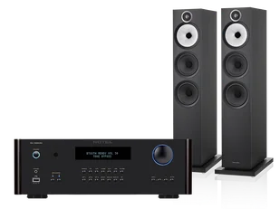 Rotel RA-1592 MkII (czarny) + 603 S3 (czarny) - Zestawy stereo - miniaturka - grafika 1