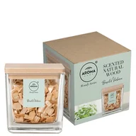 Zapachy do domu - Aroma Home Woody Series Wooden Chips Basil & Verbena 70 g - miniaturka - grafika 1