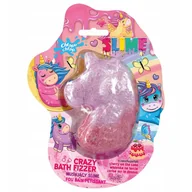 Kosmetyki kąpielowe dla dzieci - Chlapu Chlap, musujący slime do kąpieli, jednorożec, wiśnia, od 3 lat, 100 g - miniaturka - grafika 1