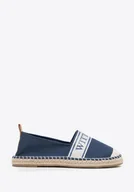 Espadryle damskie - Damskie espadryle z lamówką z napisem WITTCHEN 37 - miniaturka - grafika 1