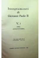 Horror, fantastyka grozy - Insegnamenti di Giovanni Paolo II Tom V częęć 3 - miniaturka - grafika 1