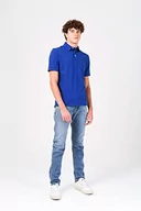 Koszulki męskie - Blauer Męska koszulka polo z krótkim rękawem, 888, 42, 888 niebieski, 40 - miniaturka - grafika 1