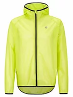Kurtki męskie - Ziener Ziener Męska kurtka przeciwdeszczowa NONNO  rower, outdoor, czas wolny zielony Lime 46 219210 - miniaturka - grafika 1
