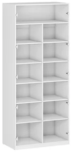 Biały korpus szafy z półkami 100 cm N5-N79 - Szafy - miniaturka - grafika 1