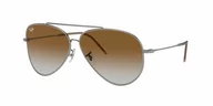 Okulary przeciwsłoneczne - Okulary Przeciwsłoneczne Ray Ban RB R0101S Aviator reverse 004/CB - miniaturka - grafika 1