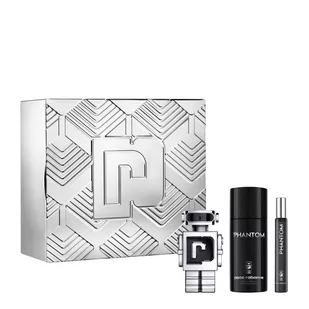 Paco Rabanne, Phantom, Zestaw perfum, 3 szt. - Zestawy perfum męskich - miniaturka - grafika 1