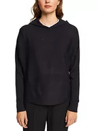 Swetry damskie - ESPRIT Damski sweter 112EE1I324, 001/czarny, M - miniaturka - grafika 1