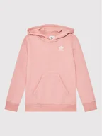 Bluzy dla chłopców - Adidas Bluza adicolor HD2052 Różowy Regular Fit - miniaturka - grafika 1