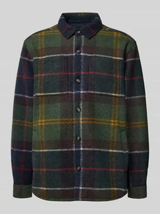 Kurtka koszulowa o kroju regular fit z kieszeniami na piersi - Kurtki męskie - miniaturka - grafika 1