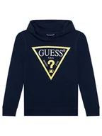 Bluzy dla chłopców - Guess Bluza L92Q09 KAUG0 Granatowy Regular Fit - miniaturka - grafika 1