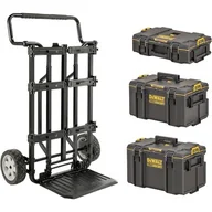 Skrzynki i torby narzędziowe - DeWalt zestaw skrzyń narzędziowych 4w1 ToughSystem 2.0, [DWST83401-1] - miniaturka - grafika 1