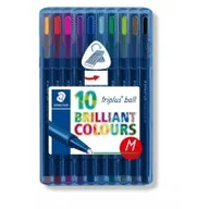 Długopisy - Staedtler Długopis Triplus ball, M, w etui - miniaturka - grafika 1