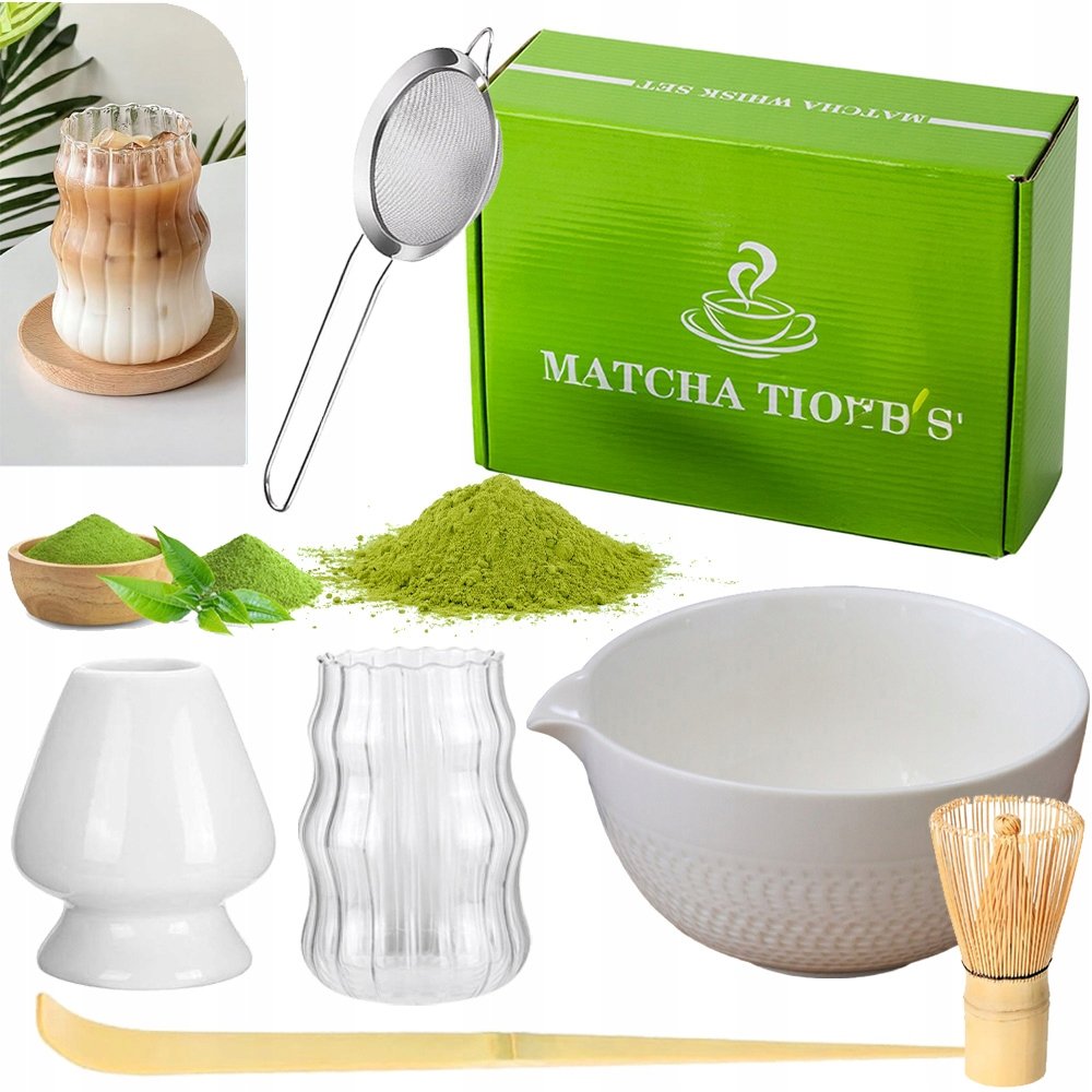 Zestaw Do Herbaty Matcha, Zestaw Mioteł Matcha, Z Trzepaczką Do Matchy