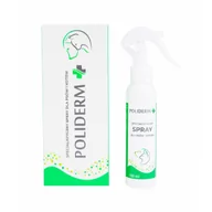 Suplementy i witaminy dla psów - Poliderm Spray 100ml SPRAY NA ZMIANY SKÓRNE DLA PSÓW I KOTÓW - miniaturka - grafika 1