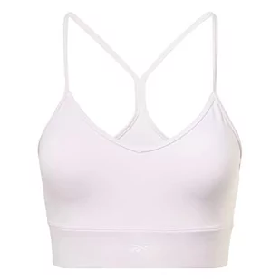 Reebok Damski biustonosz sportowy, pikselowy różowy, L - Biustonosze - miniaturka - grafika 1