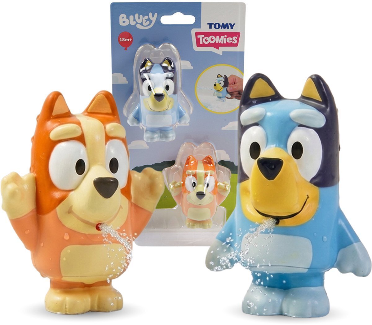 Tomy Toomies Bluey Bath Squirters 2-Pack 203-73867