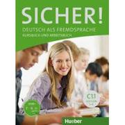 Hueber Sicher! C1.1 Kursbuch und Arbeitsbuch mit Audio CD Lektion 1-6*natychmiastowawysyłkaod3,99