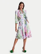 Marynarki i żakiety damskie - Swing Marynarka 4AG00800 Kolorowy Regular Fit - miniaturka - grafika 1