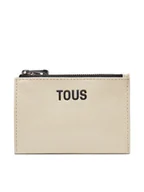 Etui na dokumenty i karty - TOUS Etui na karty kredytowe New Dorp 2002103501 Beżowy - miniaturka - grafika 1