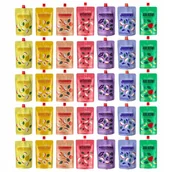 Koncentraty warzywne, przeciery - Owolovo Mix 8 smaków musów owocowych 200 g x 40 sztuk - miniaturka - grafika 1