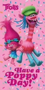 Ręcznik bawełniany Trolle 70 x 140 cm - Okrycia kąpielowe dla dzieci - miniaturka - grafika 1