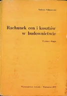 Książki o kulturze i sztuce - Rachunek cen i kosztów w budownictwie - miniaturka - grafika 1