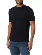 Koszulki męskie - Pierre Cardin Męski T-shirt, czarny, M, czarny, M - miniaturka - grafika 1