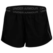 Spodenki damskie - Under Armour Tech Play Up Szorty - Czarne / / Castlerock - SM - miniaturka - grafika 1