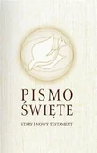 Pamiątka Pierwszej Komunii Świętej - Pismo Święte ST i NT małe beż - ks. M. Peter (ST) i ks. M. Wolniewicz (NT) - miniaturka - grafika 1