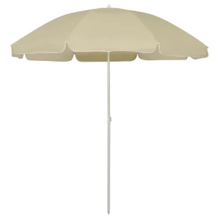 VidaXL Parasol plażowy, piaskowy żółty, 240 cm 314703 VidaXL - Parasole ogrodowe - miniaturka - grafika 7