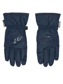 Rękawice narciarskie - 4F Rękawice narciarskie 4FJWAW24AFGLU130 Granatowy - miniaturka - grafika 1