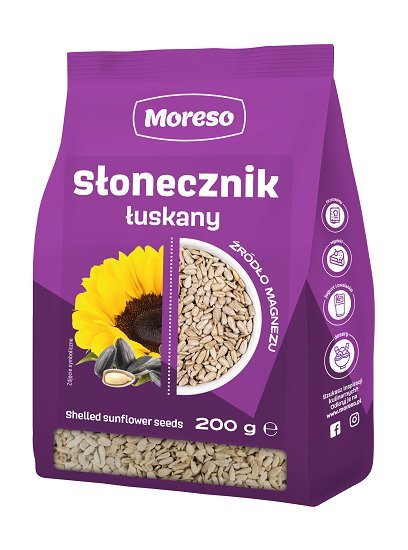 Moreso Słonecznik łuskany 200 g